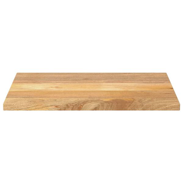 vidaXL Tischplatte 80x50x2,5 cm Rechteckig Massivholz Mango