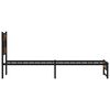 vidaXL Metallbett ohne Matratze R&auml;uchereiche 75x190 cm