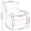 vidaXL Relaxsessel Blumenmuster Stoff