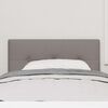 vidaXL Kopfteil mit Kopfteil Taupe 80 cm Kunstleder