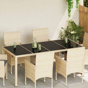 vidaXL | Tischplatte | 4 pcs Schwarz Geh&auml;rtetes Glas