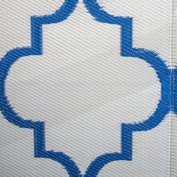 Bo-Camp Outdoor-Teppich Chill mat Casablanca 2,7x3,5 m XL Blau