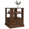 vidaXL Beistelltisch Braun Eichen-Optik 50x50x60 cm Holzwerkstoff
