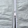 vidaXL Zeltstoff ohne Gestell Grau 10 x 5 m PE