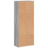 vidaXL Aktenschrank Grau Sonoma 60x32x153 cm Holzwerkstoff
