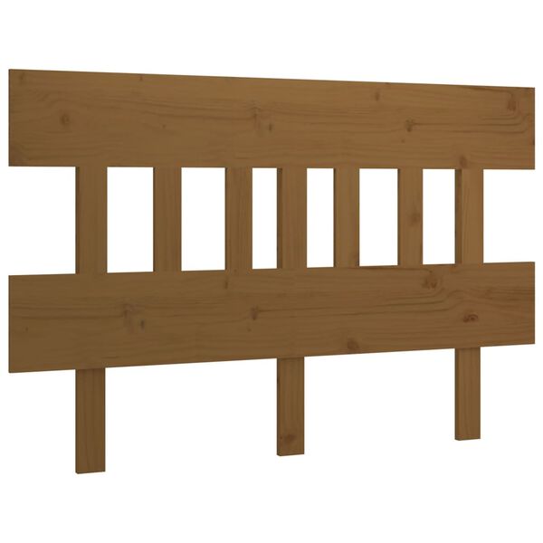 vidaXL Kopfteil Honigbraun 138,5x3x81 cm Massivholz Kiefer