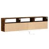 vidaXL TV-Wandschrank mit LED R&auml;uchereiche 180x31x45 cm