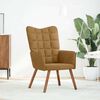 vidaXL Relaxsessel Braun Samt