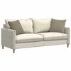 vidaXL Sofakissen 2 St&uuml;ck Taupe 45 x 45 cm Stoff