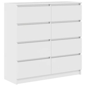 vidaXL Sideboard Wei&szlig; 100x35x99 cm Holzwerkstoff