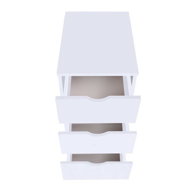 vidaXL Schubladenelement 33&times;45&times;60 cm Wei&szlig;