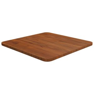 vidaXL Tischplatte Quadratisch Dunkelbraun 40x40x1,5cm Eiche Behandelt