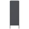 vidaXL Highboard Anthrazit 68x39x113 cm Stahl