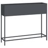 vidaXL Hochbeet Gartenpflanzer Anthrazit 100 x 26 x 82 cm Stahl