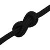 vidaXL Arbeitsseil Schwarz 6 mm 250 m Polyester