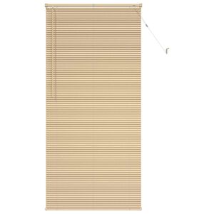 vidaXL Venetianer Jalousie Hellbraun mit Muster 213 x 90 cm PVC