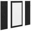 vidaXL Wandmontierter nachttisch Schwarz Eichen-Optik 96 x 1,5 x 90 cm