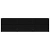 vidaXL TV-Einheiten 2 pcs Schwarz Eichen-Optik 180 x 34 x 50 cm