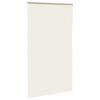 vidaXL Verdunkelungsrollo Cremewei&szlig; 130x230cm Stoffbreite 126,6cm
