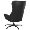 vidaXL Relaxsessel Schwarz Kunstleder