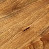 vidaXL Tischplatte &Oslash; 90x2,5 cm Rund Massivholz Mango