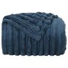 vidaXL &Uuml;berwurfdecke Marineblau 270 x 240 cm Fleece