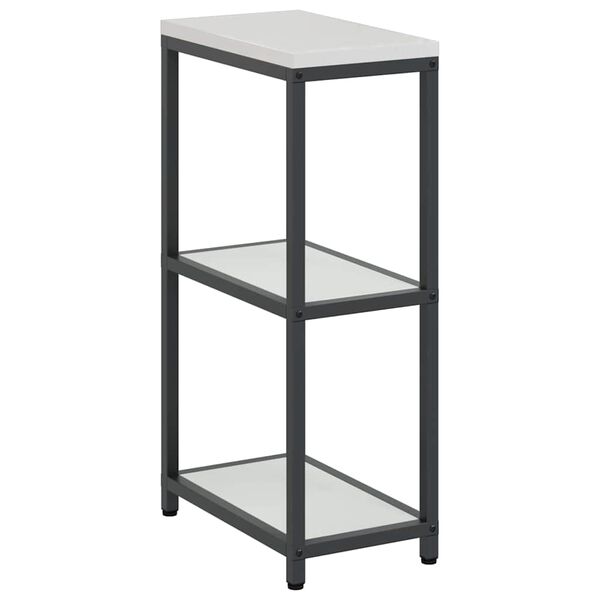 vidaXL K&uuml;chenaufbewahrung mit Regal Silber 60 x 50 x 92 cm Stahl