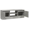 vidaXL TV-Schrank mit Tür Betongrau 102x30x36 cm