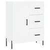 vidaXL Highboard Wei&szlig; 69,5x34x180 cm Holzwerkstoff