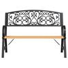 vidaXL Gartenbank 120 cm Holz