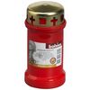 Bolsius Grablichter mit Deckel 12 Stk. No 3 Rot