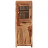 vidaXL Highboard 40x34x110 cm Massivholz Akazie