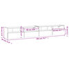 vidaXL TV-Wandschr&auml;nke 2 Stk. Braun Eiche-Optik 100x30x30 cm