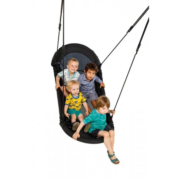 AXI Nest-Schaukel Roxy 170x70 cm Schwarz