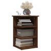 vidaXL Beistellregal Braun Eichen-Optik 35x35x55 cm Holzwerkstoff