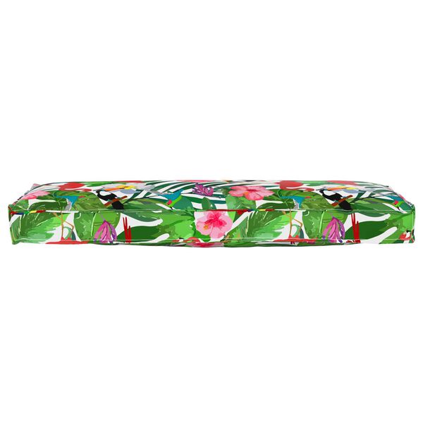 vidaXL Palettenkissenset 2 pcs Tropischer Dschungel 120 x 40 x 8 cm
