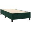 vidaXL Boxspringbettgestell Dunkelgr&uuml;n 90x200 cm Samt