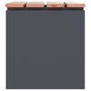 vidaXL Gartenbank Anthrazit 40 x 40 x 43 cm