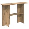 vidaXL Konsolentisch Artisan-Eiche 100 x 30 x 75 cm Holzwerkstoff