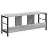 vidaXL B&uuml;cherregal Graues Sonoma 102 x 32 x 40,5 cm Holzwerkstoff
