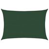 vidaXL Sonnensegel 160 g/m&sup2; Dunkelgr&uuml;n 5x6 m HDPE