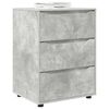 vidaXL Aufbewahrungsschrank Beton Grau 60 x 48 x 81 cm Holzwerkstoff