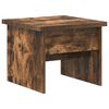 vidaXL Couchtisch Ger&auml;ucherte Eiche 55 x 54,5 x 45 cm Holzwerkstoff
