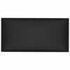 vidaXL Wandkopfteilen 12 pcs 30 x 15 cm Schwarz Stoff