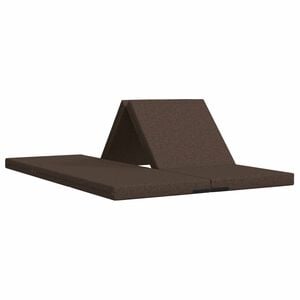 vidaXL Klappsofa Bett 140 x 67 x 45 cm Taupe