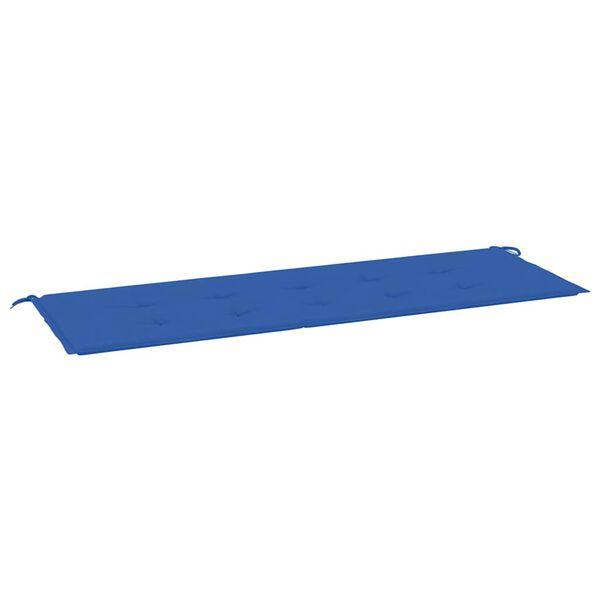 vidaXL Gartenbank-Auflage K&ouml;nigsblau 150x50x3 cm Oxford-Gewebe