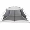 vidaXL Moskitonetz-Zelt mit Dach Grau 380 x 380 x 225 cm