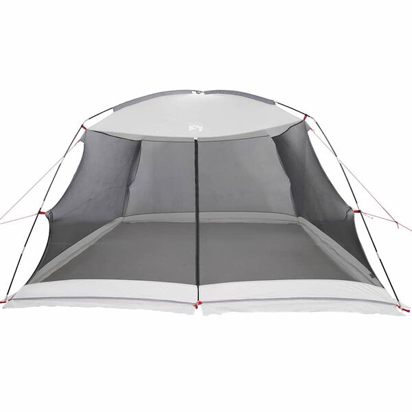vidaXL Moskitonetz-Zelt mit Dach Grau 380 x 380 x 225 cm