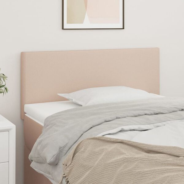 vidaXL Kopfteil Cappuccino-Braun 90x5x78/88 cm Kunstleder