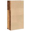 vidaXL B&uuml;cherregal Altholz-Optik 60x30x114 cm Holzwerkstoff